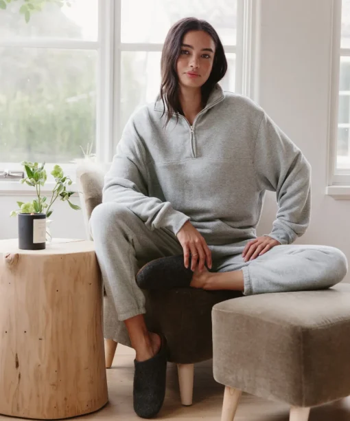 Half Zip Sweatshirt