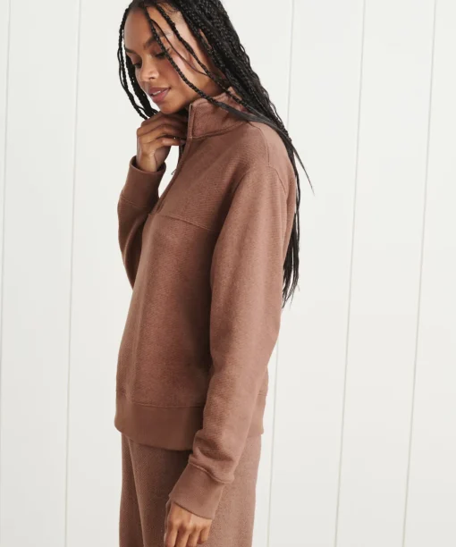 Half Zip Sweatshirt