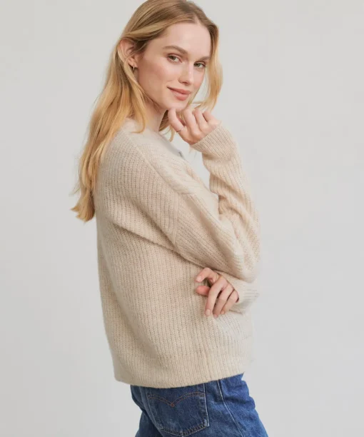 Hayes Crewneck Cardigan