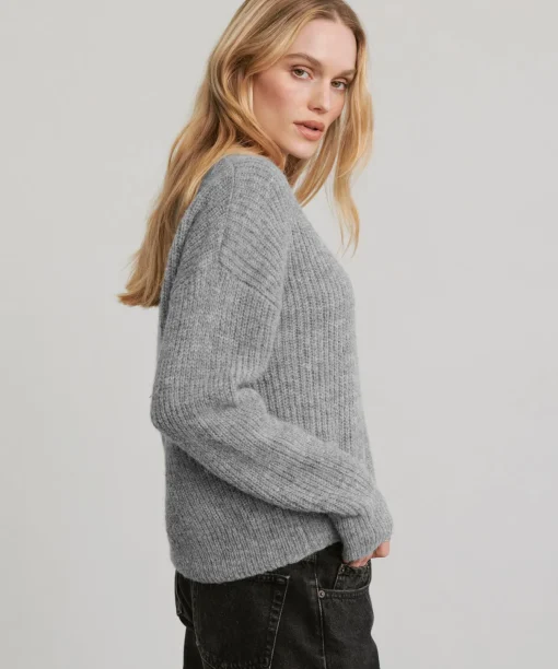 Hayes Crewneck Cardigan