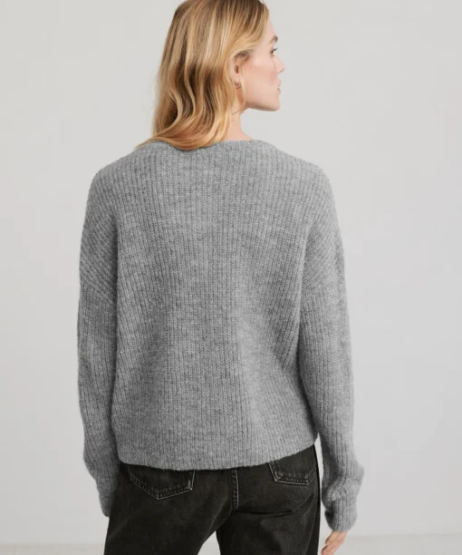 Hayes Crewneck Cardigan