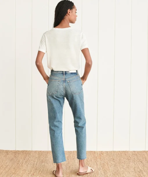High Rise Stove Pipe Jean
