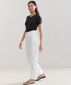 High Rise Stovepipe Jean