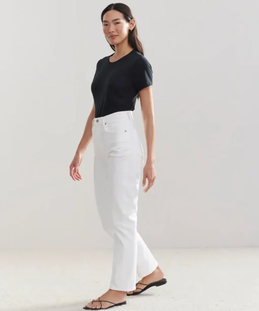 High Rise Stovepipe Jean