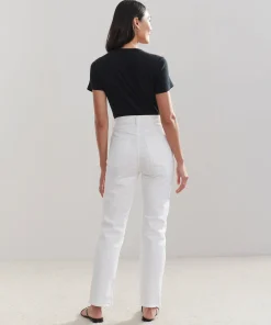High Rise Stovepipe Jean
