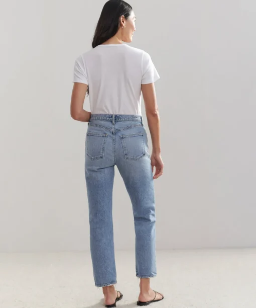 High Rise Stovepipe Jean