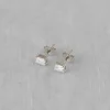 Ivy Emerald Cut Studs