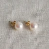 Large Loren Pearl Studs