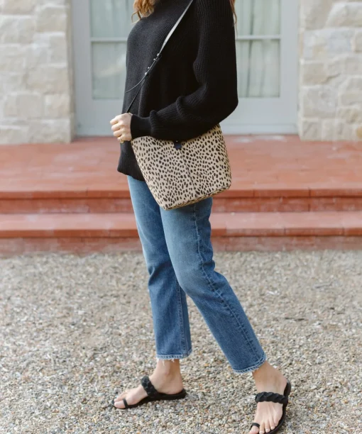 Leather Braided Strap Sandal