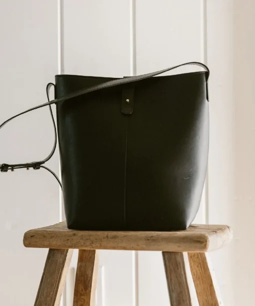Leather Bucket Bag