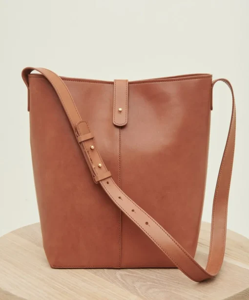 Leather Bucket Bag
