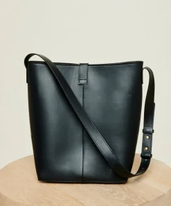Leather Bucket Bag
