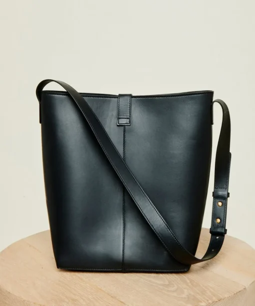 Leather Bucket Bag