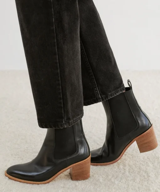 Leather Frankie Chelsea Boot