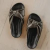 Leather Knot Sandal