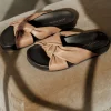 Leather Knot Sandal