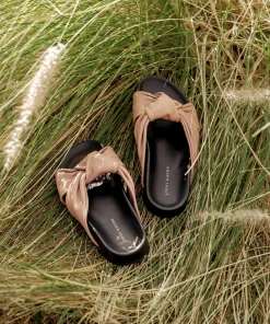 Leather Knot Sandal