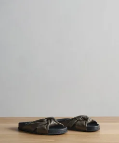 Leather Knot Sandal
