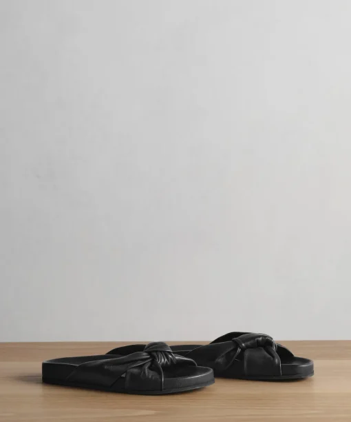 Leather Knot Sandal