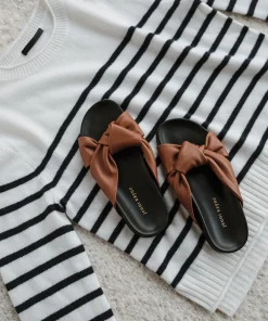 Leather Knot Sandal