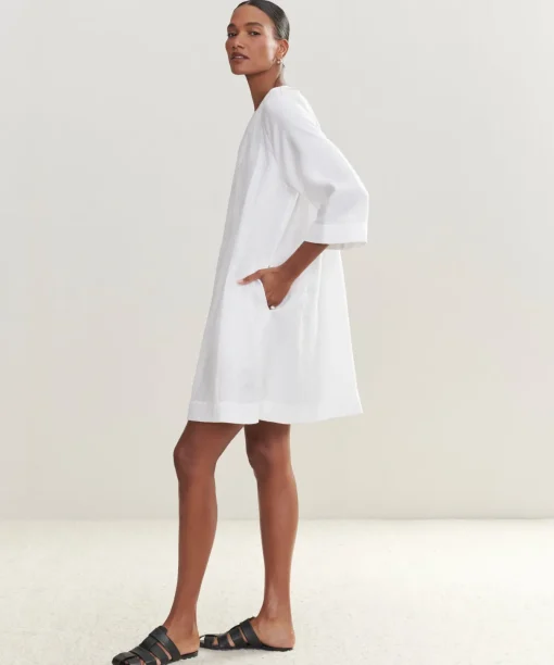 Linen August Dress