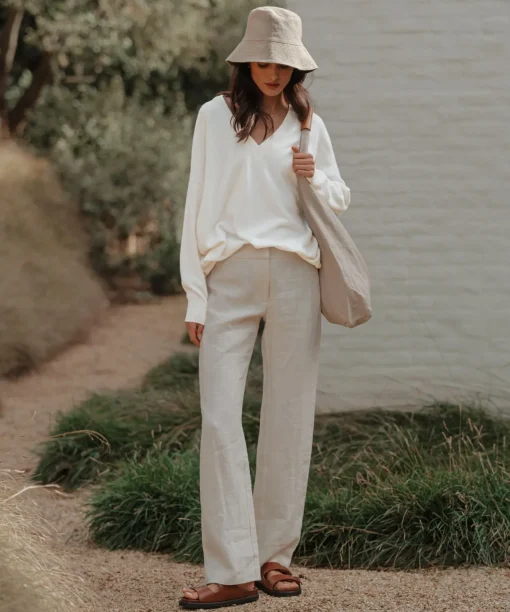 Linen Bucket Hat