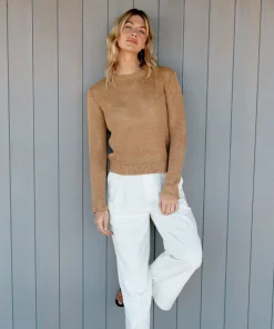 Linen Crewneck