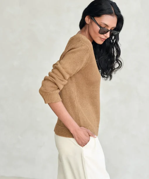 Linen Crewneck