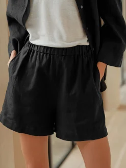 Linen Logan Short