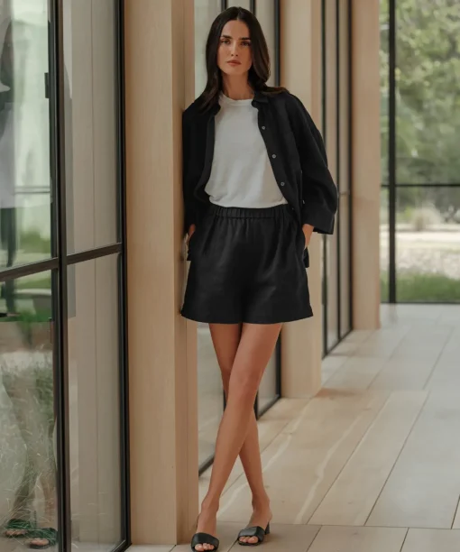 Linen Logan Short