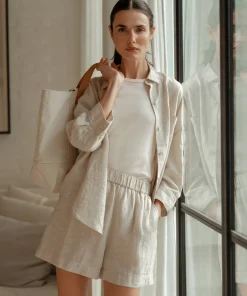 Linen Logan Short