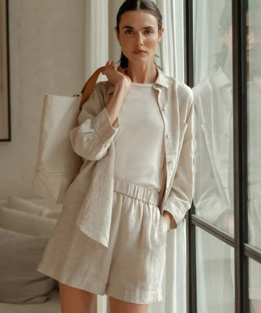 Linen Logan Short