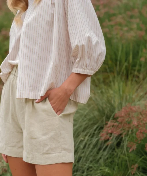 Linen Logan Short