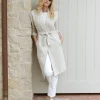 Linen Trench Coat