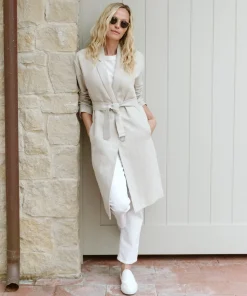 Linen Trench Coat