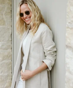 Linen Trench Coat