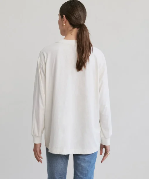 Long-Sleeve Vintage Pocket Tee