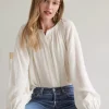 Long-Sleeve Willow Blouse