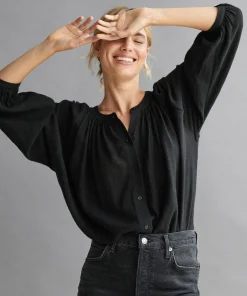 Long-Sleeve Willow Blouse