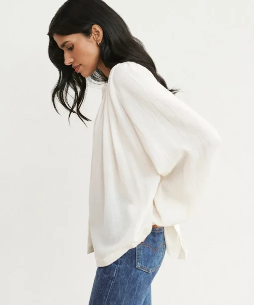 Long-Sleeve Willow Blouse