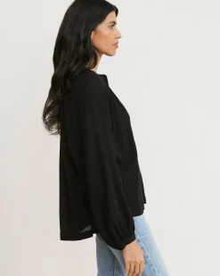 Long-Sleeve Willow Blouse