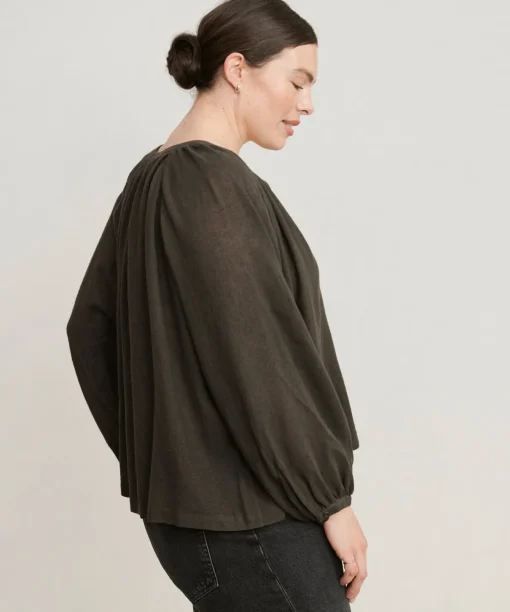 Long-Sleeve Willow Blouse