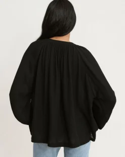 Long-Sleeve Willow Blouse