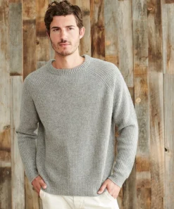 Men'S Cashmere Fisherman Sweater