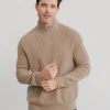 Men'S Wool Half Zip