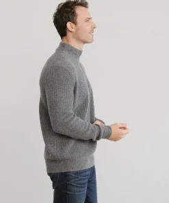 Men'S Wool Half Zip