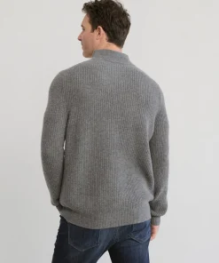 Men'S Wool Half Zip