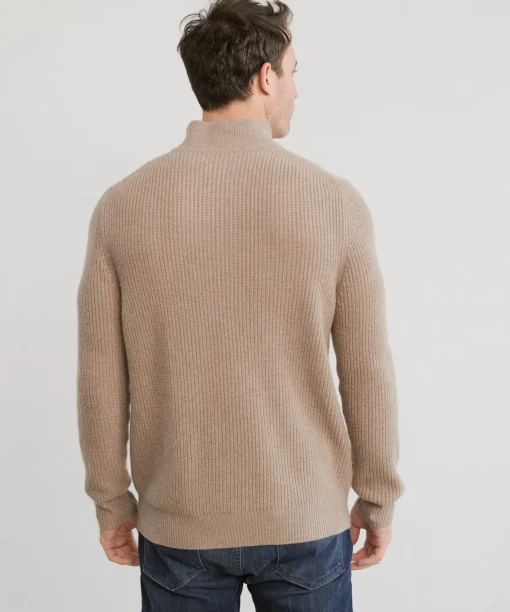 Men'S Wool Half Zip