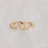 Merit Baguette Hoops