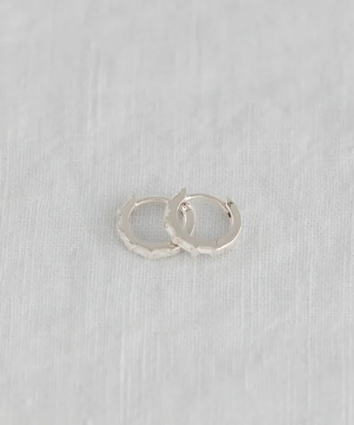 Merit Baguette Hoops